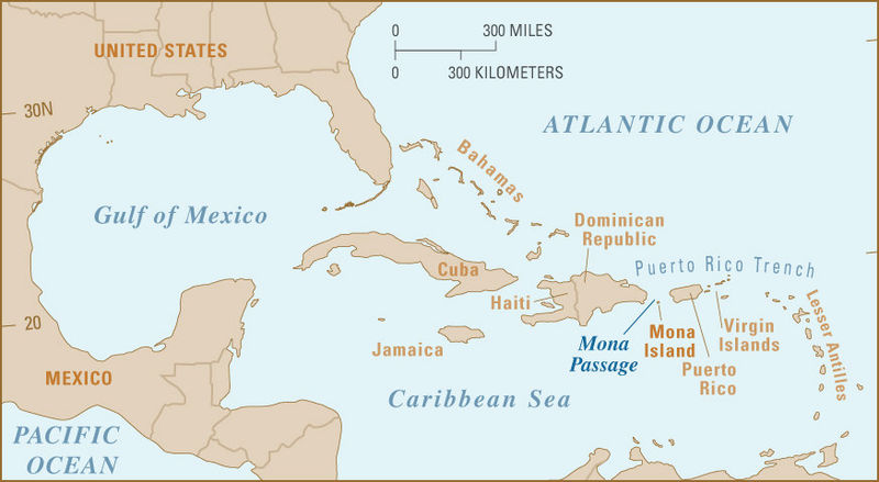 Karibian kartta