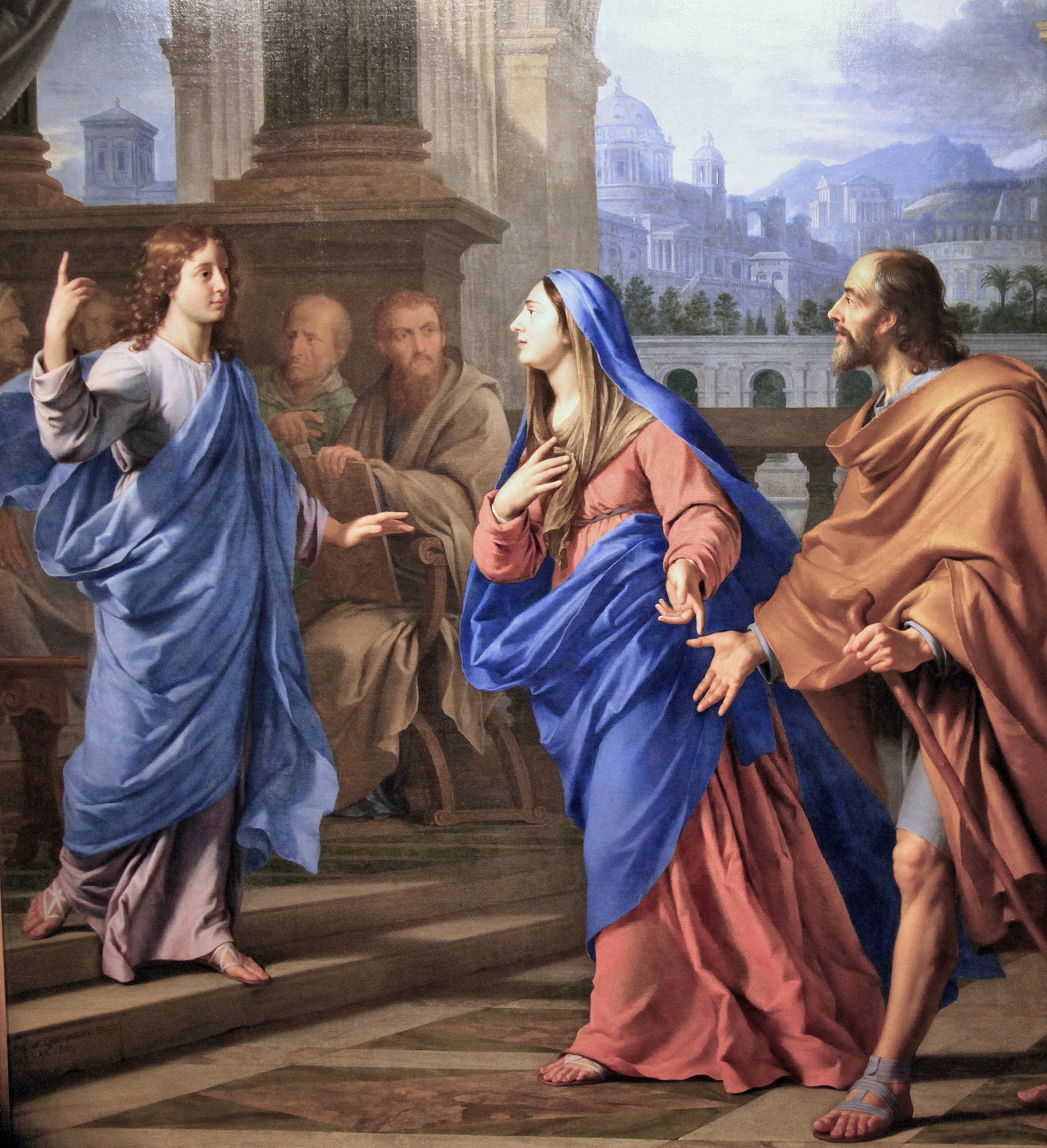 Jeesus ja vanhemmat temppelissä