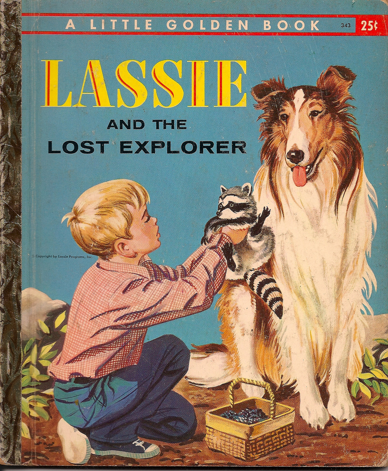Lassie shows the way