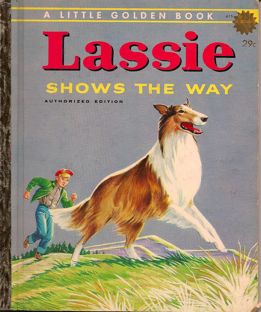 Lassie shows the way