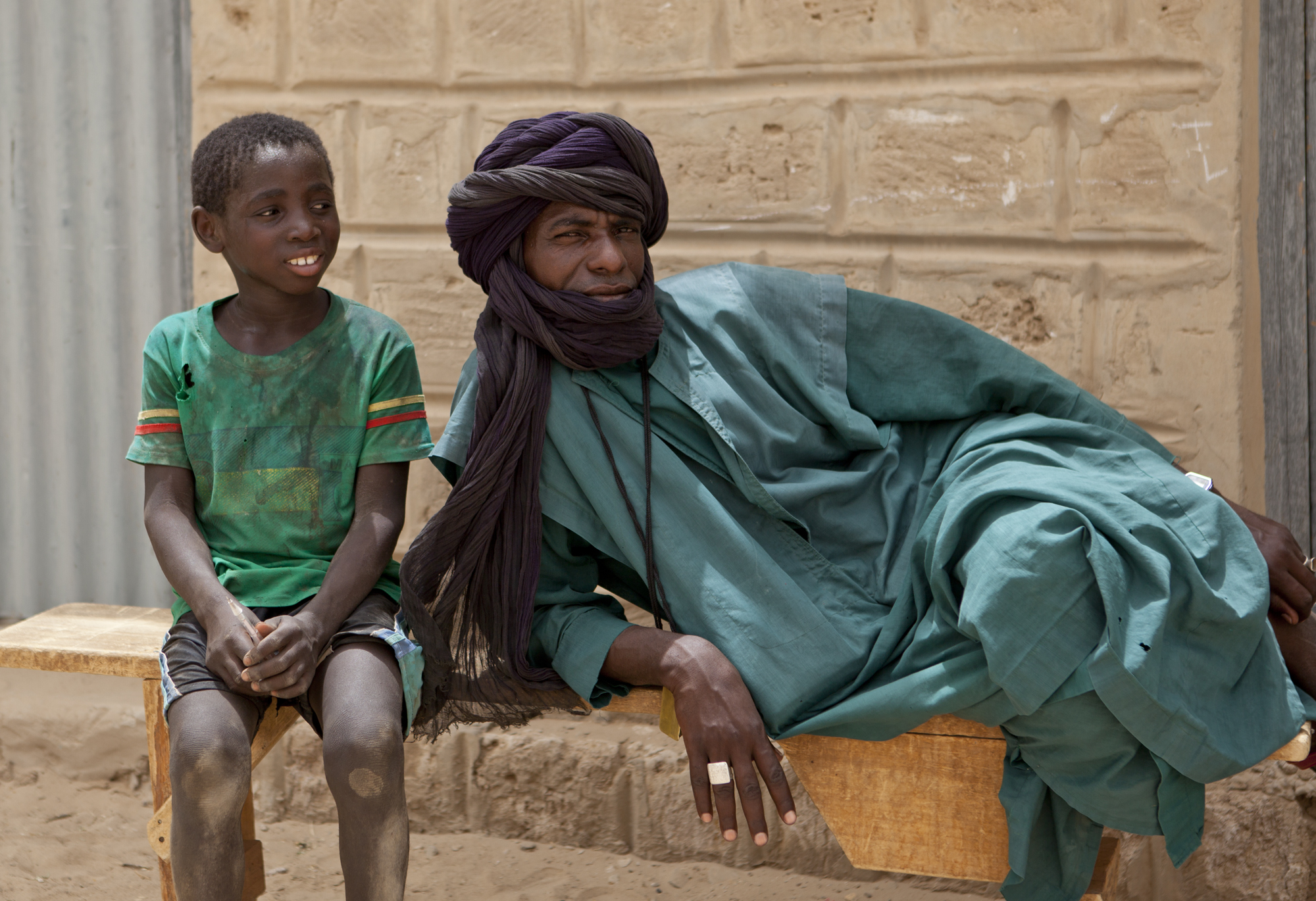 Timbuktun ihmisiä
