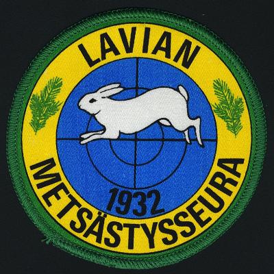 Seuramerkki; Lavian Metsästysseura