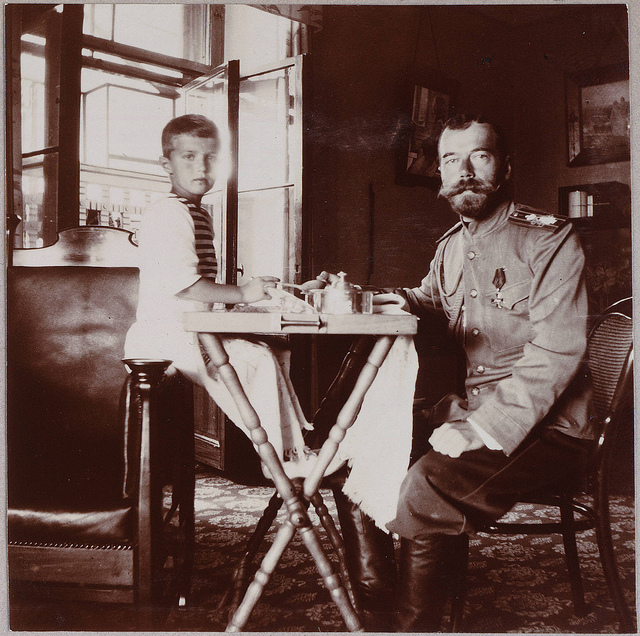 Nikolai II ja Aleksei
