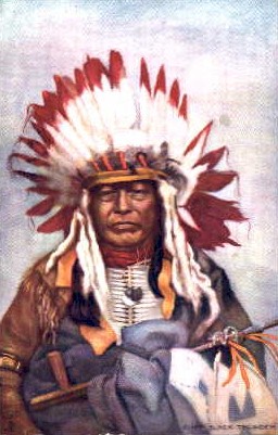 Chief Black Thunder Indian